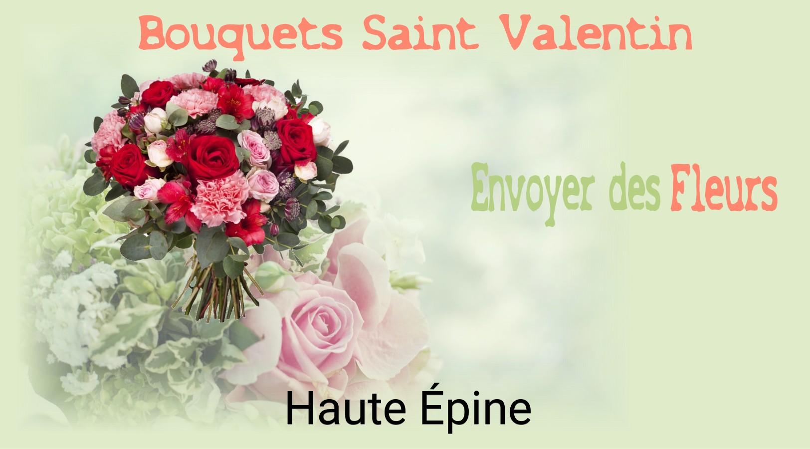 Roses de Saint-Valentin livrées à Haute-Épine